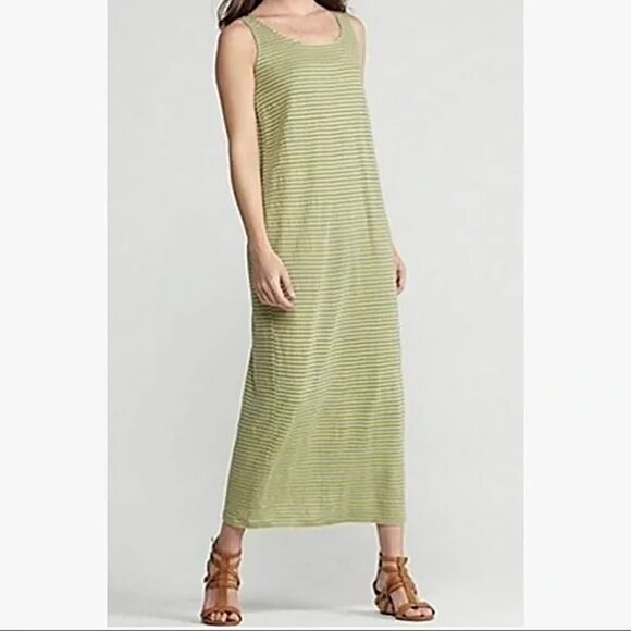 Eileen Fisher linen maxi dress - Picture 7 of 7